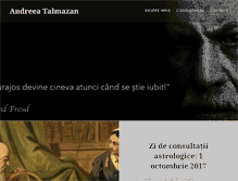 Tablet Screenshot of andreeatalmazan.ro